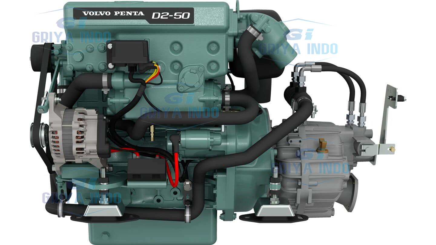 Volvo Penta D2 50 Inboard Marine Diesel Engine