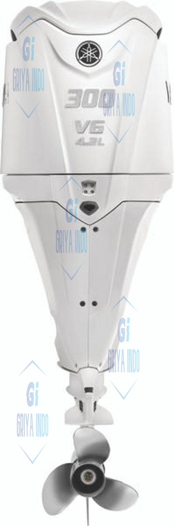 Yamaha LF300ECB2 White DEC Outboard