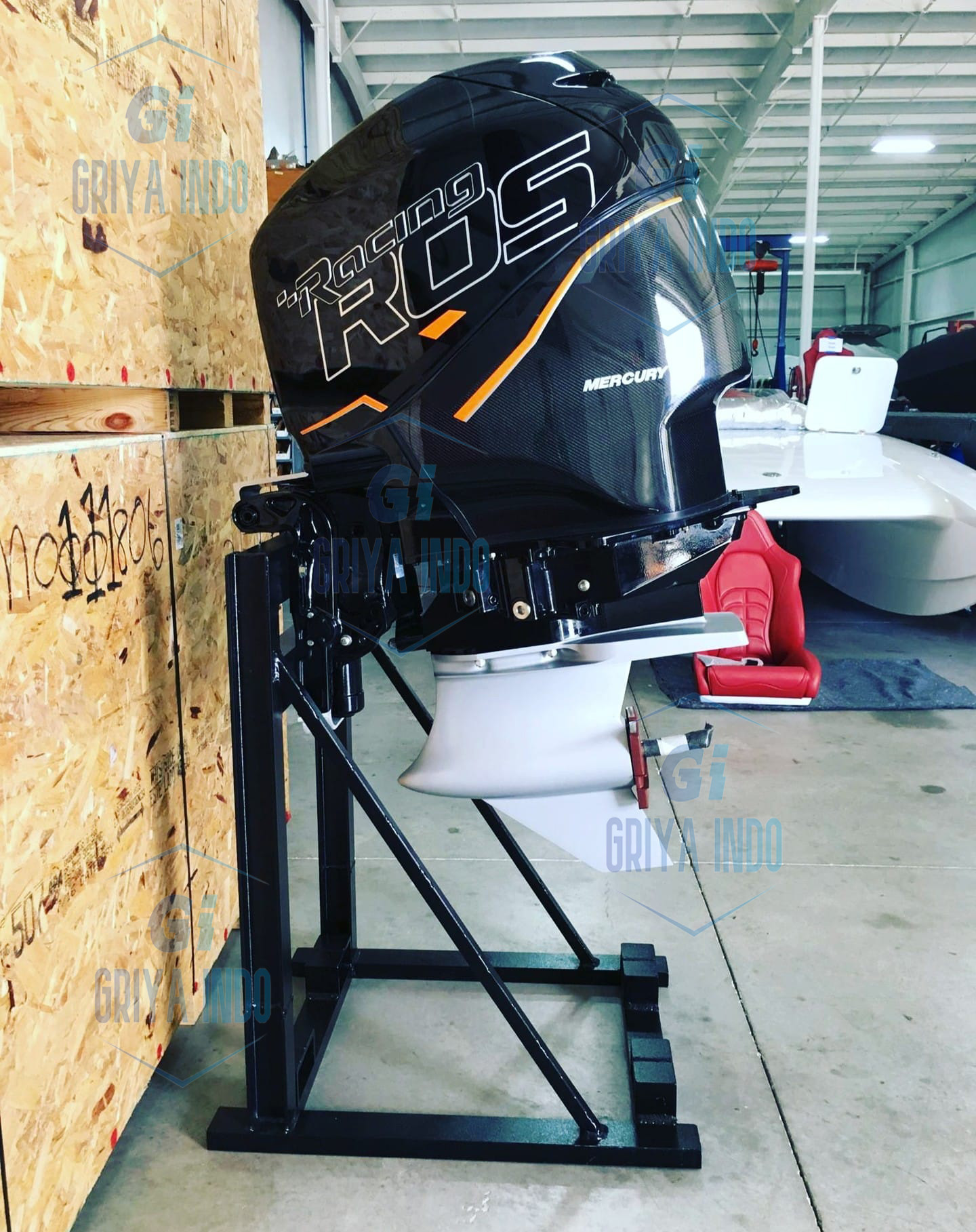 Mercury Racing ROS 400 ROS Outboard Engine, designed for high-performance racing with exceptional power, precision, and reliability.