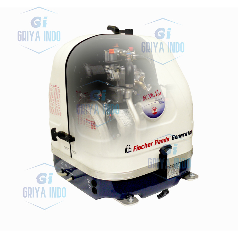 Fischer Panda 5000i Neo Generator in Action - Ideal for Tight Spaces on Boats