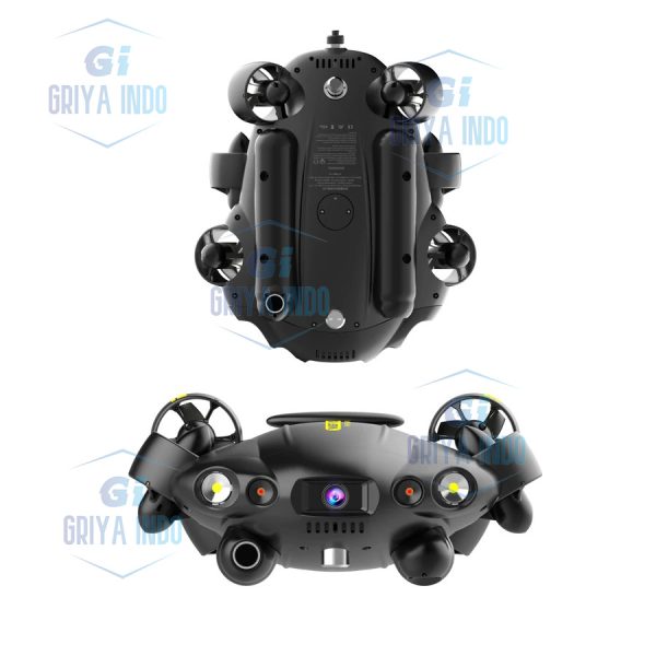 QYSEA FIFISH PRO V6 PLUS ROV capturing underwater footage.